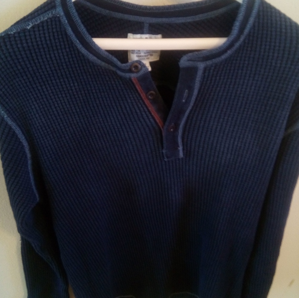 Lucky brand waffle henley